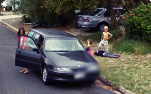 Sometimes Google Street View Catches Some Serious WTF Moments